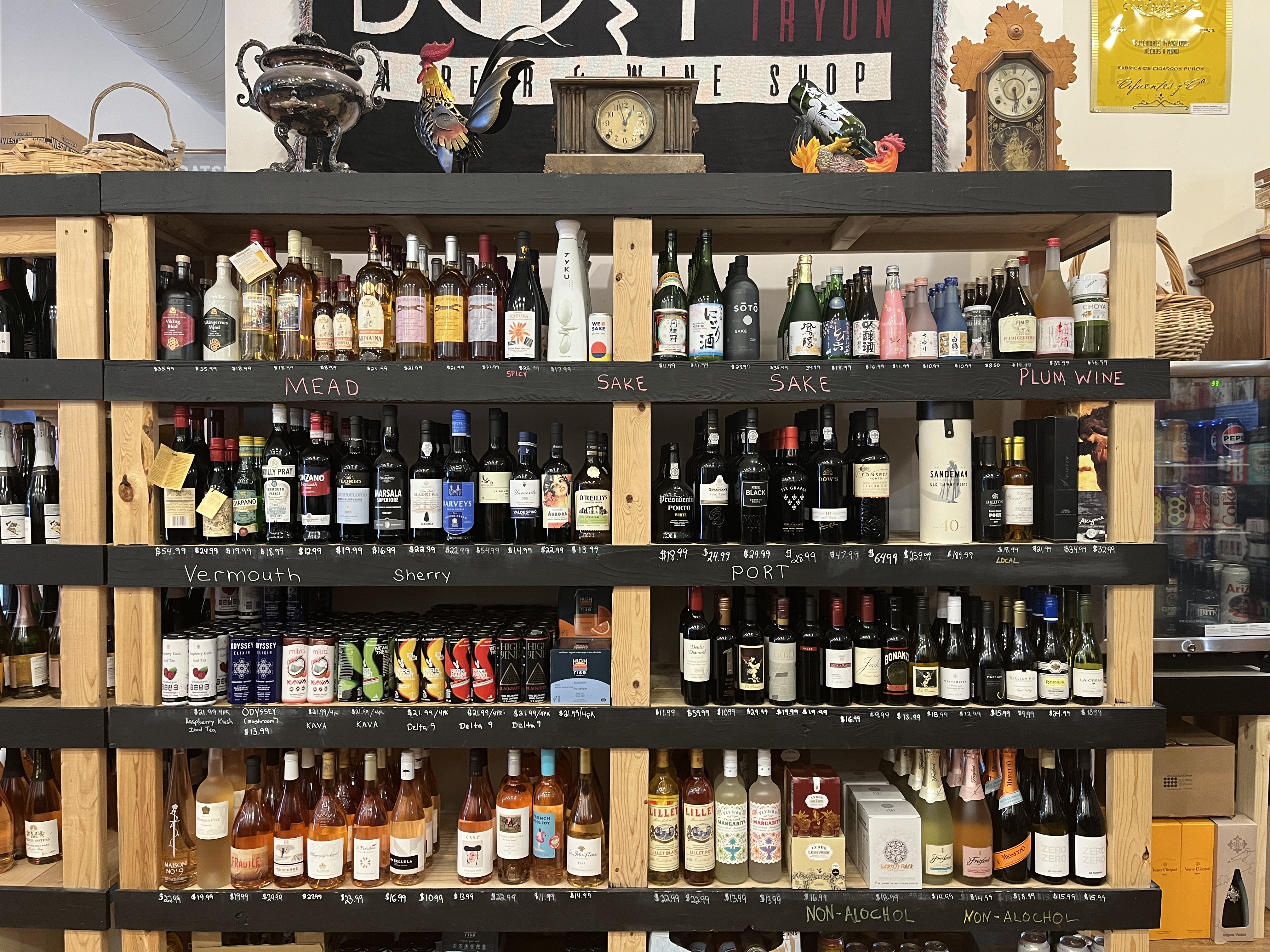 Sake, Mead, Non-Alcoholic & Fortified